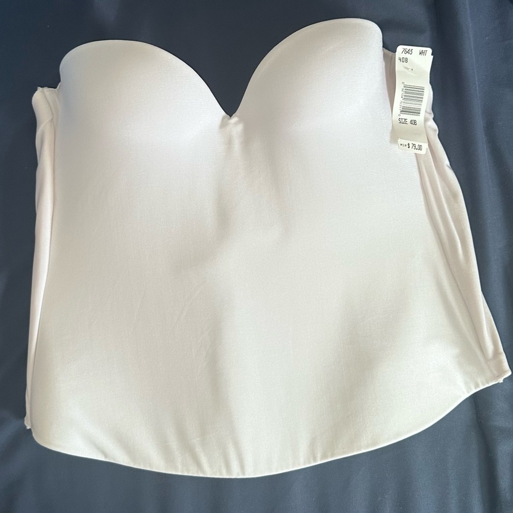 COPY - white 40B corset bra